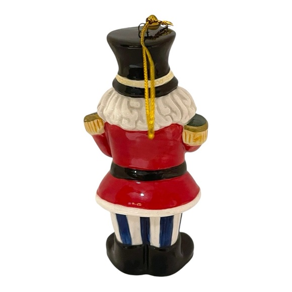 Vintage Porcelain Nutcracker Ornament 4.5” Tall ~ Great Christmas Decoration - Picture 5 of 10